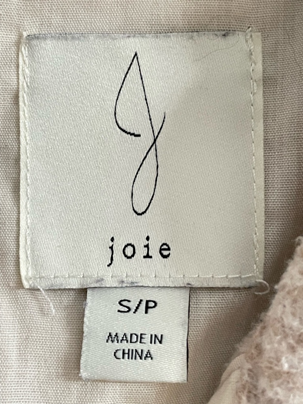 JOIE Beige Plaid Button-Up Shacket - Picture 6 of 9